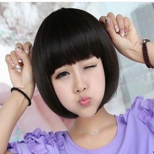 学生头发型图片女,青春女生的时尚发型秀